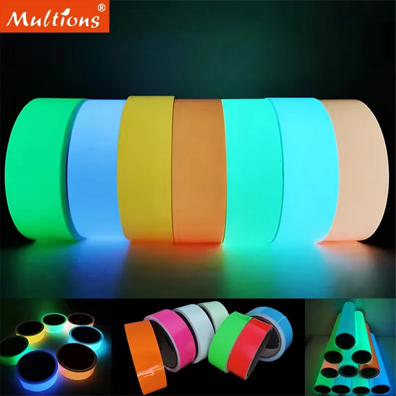 3M Sticker Fishing Rod Luminous Sticker Protecting Fishing Rod Bandage Glow in the Dark DIY Self-adhesive Tape Fishing Tool