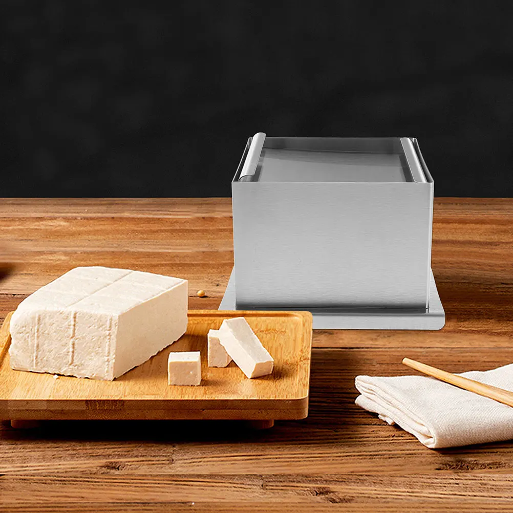 

Tofu Mold Set Metal Press Presser Maker Self Mould Stainless Steel