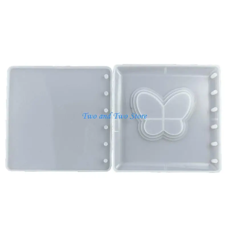 

HX6F Crystal Epoxy Resin Molds for DIY Handmade Diary Book Scrapbook Note Book