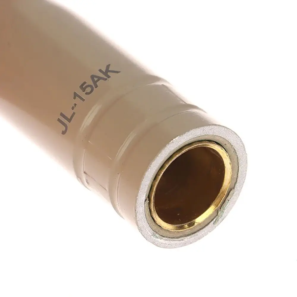 3Pcs/Set 0.8/1.0/1.2mm 15AK Welding Torch Nozzle Aviation Aluminum New Coating MIG Torch Nozzle Tip Protection