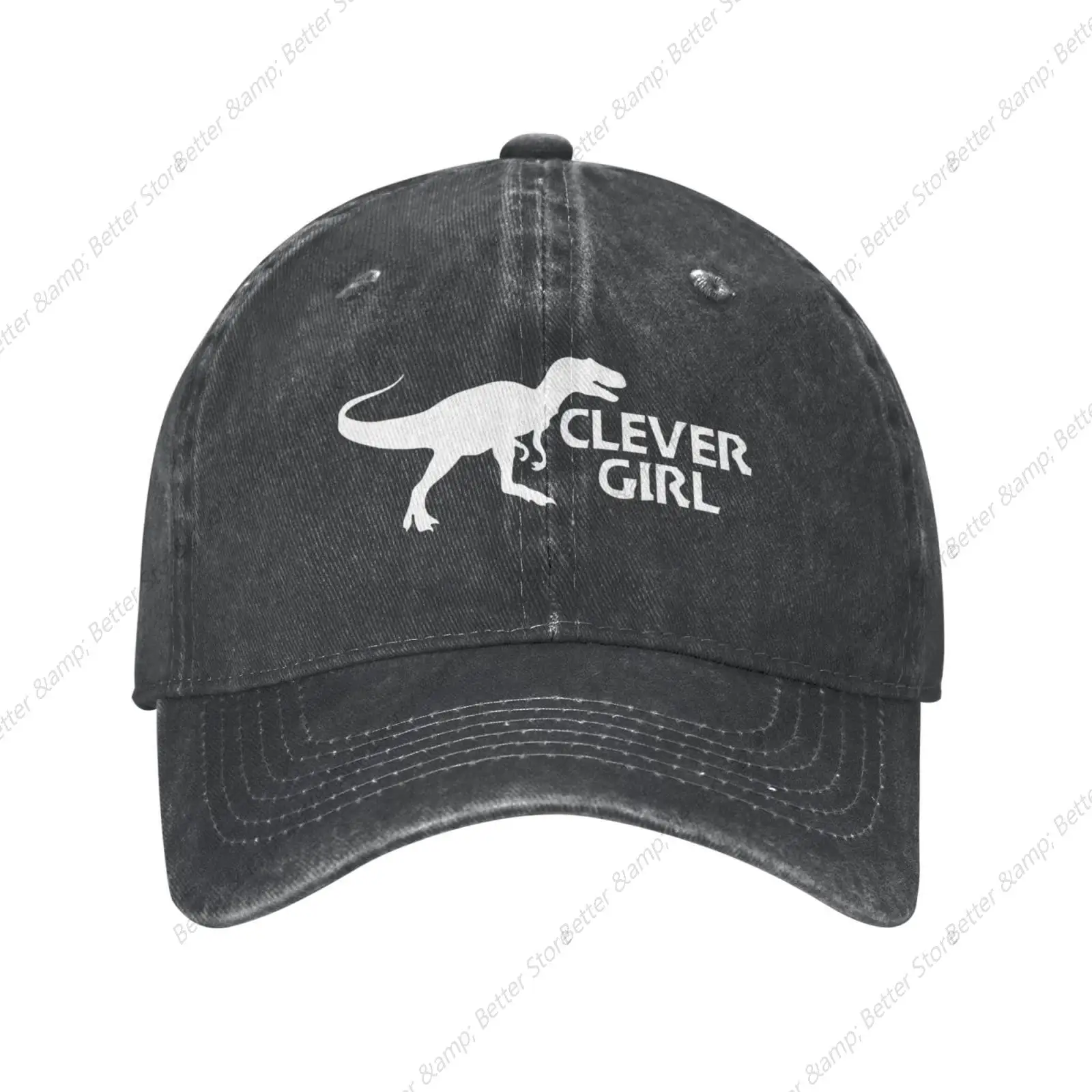 Adult Vintage Trucker Dad Hat,Dinosuar Clever Girl,Baseball Cap Funny Cowboy Hats