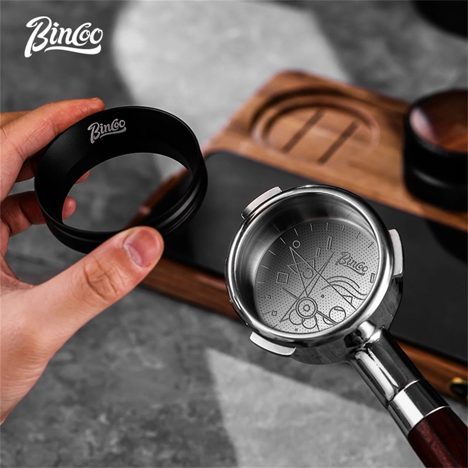 BINCOO Coffee Espresso Filter Basket Precision 51/58.5mm Coffee Machine Handle High Extraction Powder Bowl Portafilter 16/18/20g - Image 2