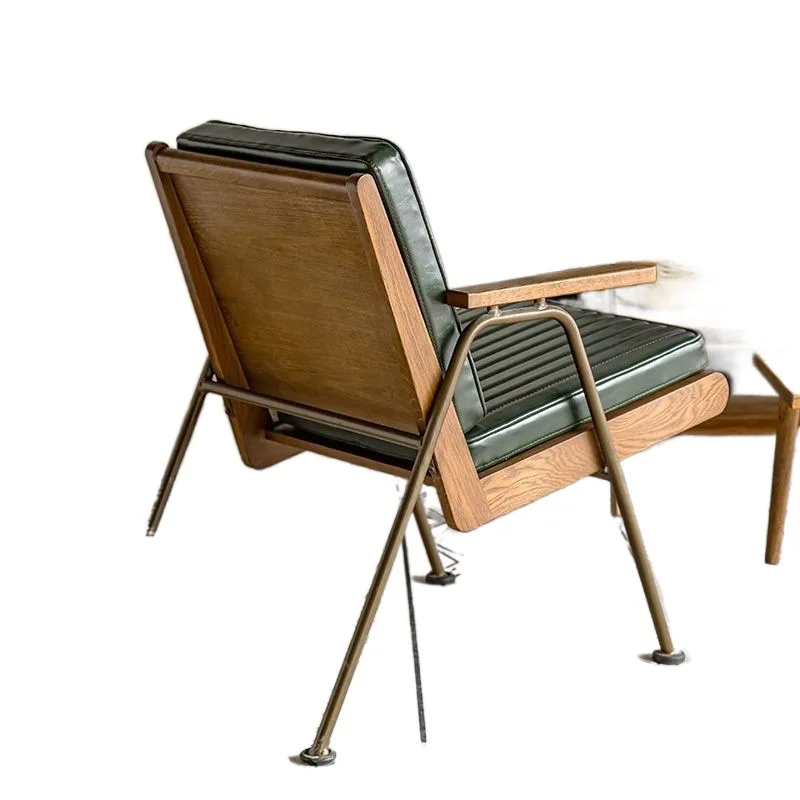 Retro industrial style single and double, sofa chair Nordic American simplicity, lazy chair bar armchair, solid wood leisure