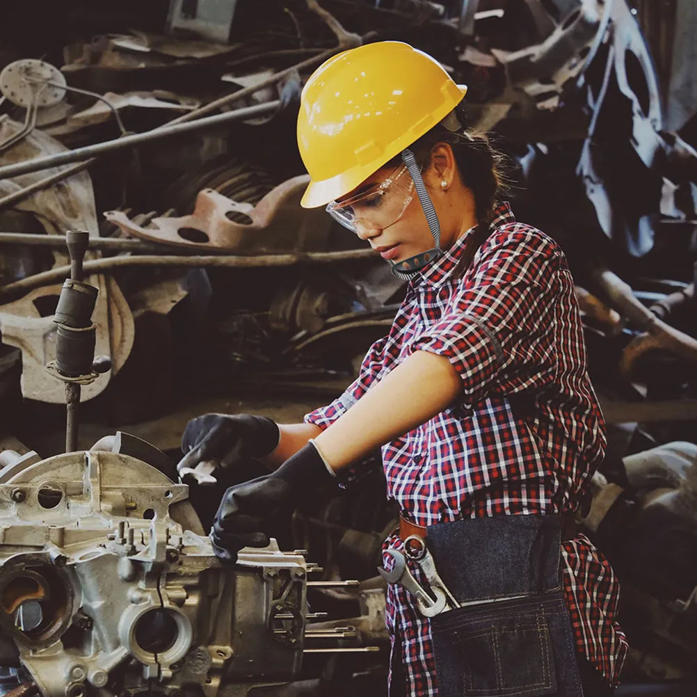 

2Pcs Safety Chin Strap Heavy Duty Wear Resistant Universal Hardhat Strap for Construction Workers Comfortable Skin