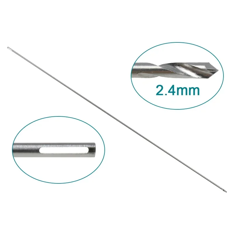 1pcs Stainless Steel Medical Suture Wire Needle Ligament Reconstruction Guide Pin Orthopedic Instrument