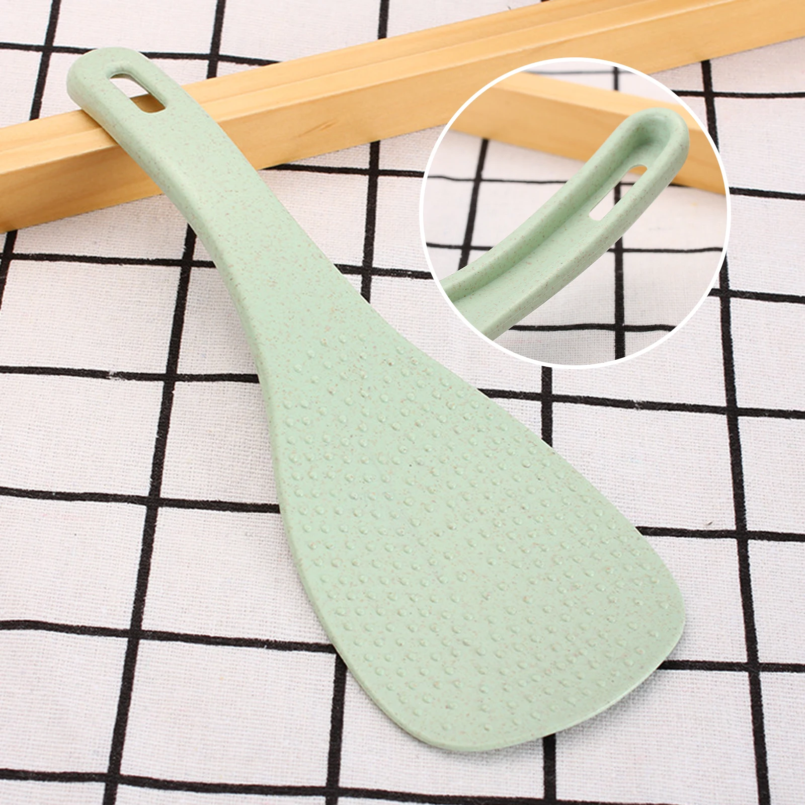 Rice Spoon Paddle Plastic Non Stick White Rice Cooking Scoop Spatularice Spoon Paddle Plastic Non Stick Rice Cooking Scoop