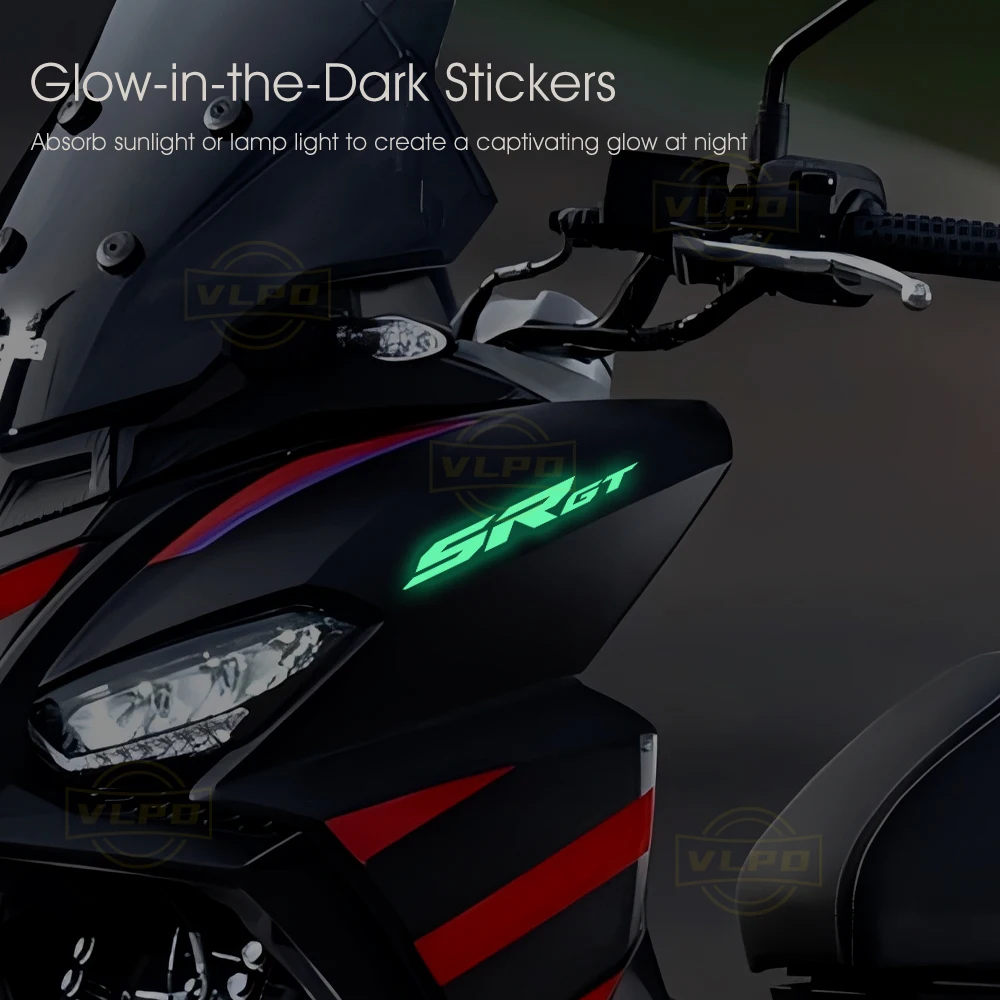 Motorfiets Sticker Waterdichte Sticker voor Aprilia SR GT 125 Stickers SRGT 200 Accessoires decals 2022 2023 2024