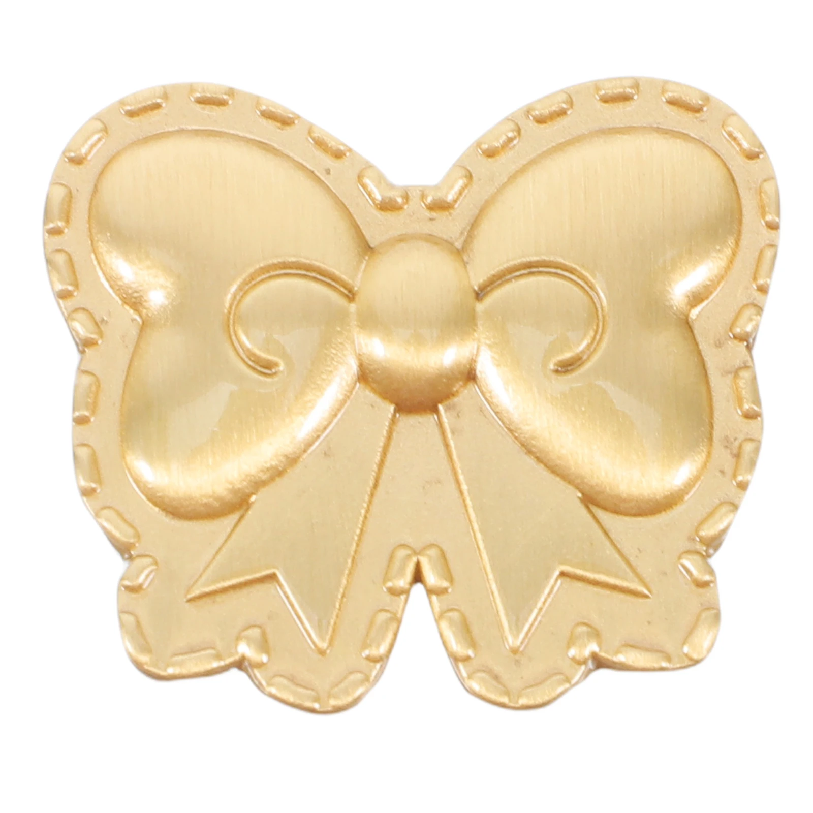 

Bow Handle Brass Cabinet Knobs Cupboard Closet Handles Wardrobe Shape Pulls Dresser Drawer Decorative