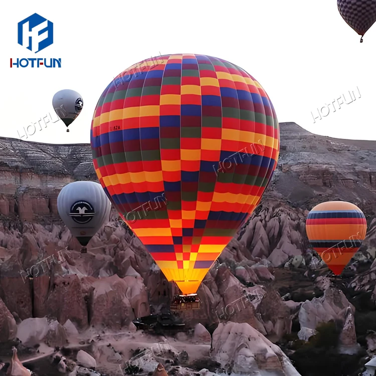 Giant Eye-catching Outdoor Display Inflatable Hot Air Balloon for Sale