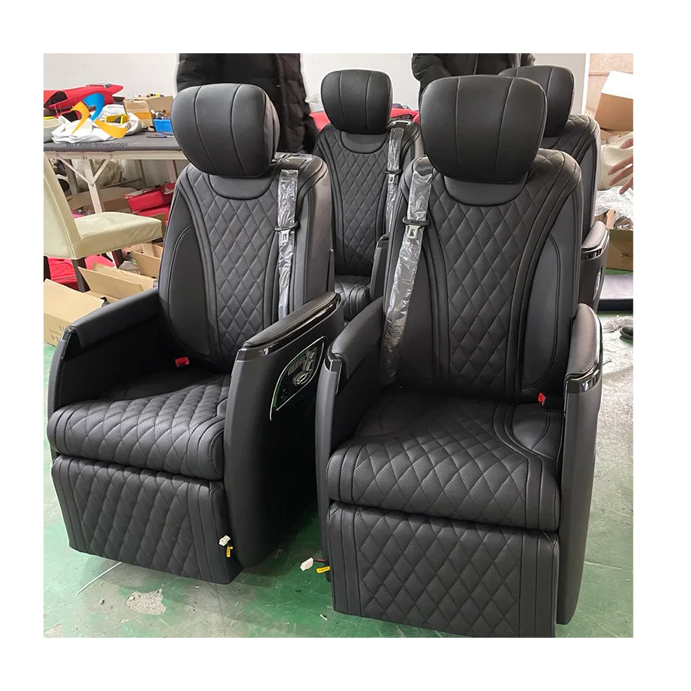 

New Luxury Maybach Auto Car Seats With Smart Table For Vito W447 Sprinter Van V Class