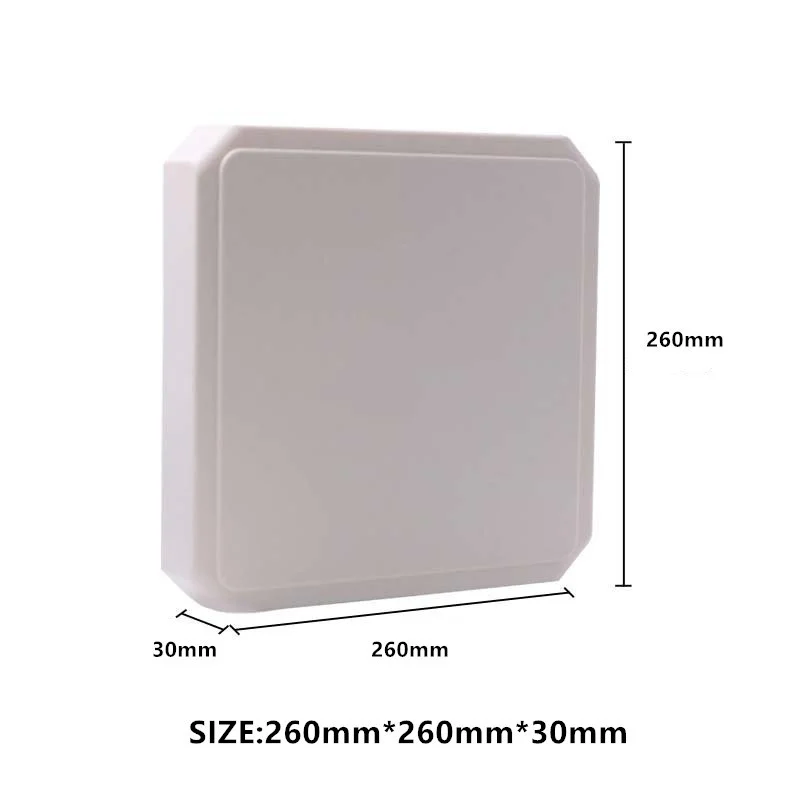 902-928MHz UHF long distance 9dBi circular polarization RFID external antenna vehicle entry and exit identification 