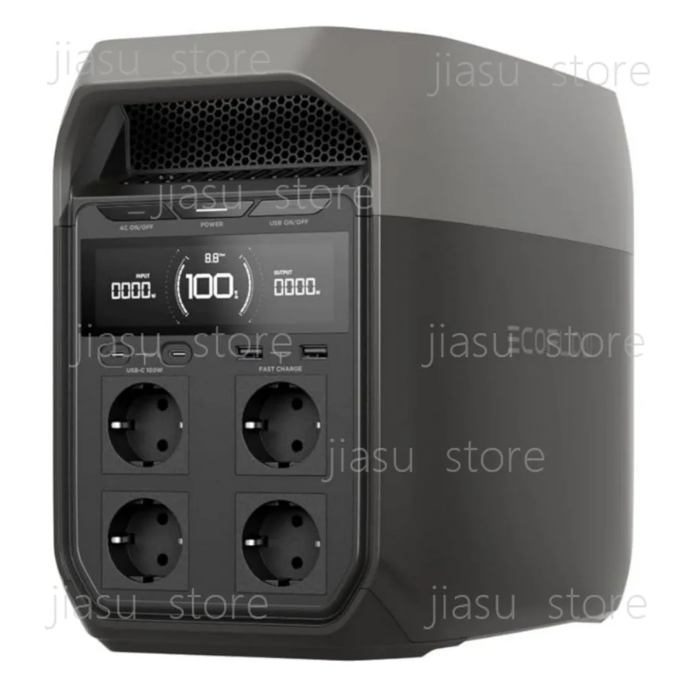 EcoFlow DELTA 3 Portable Power Station EU Version 220V LiFePO4 Battery Outdoor Emergency Backup Solar Generator view 4