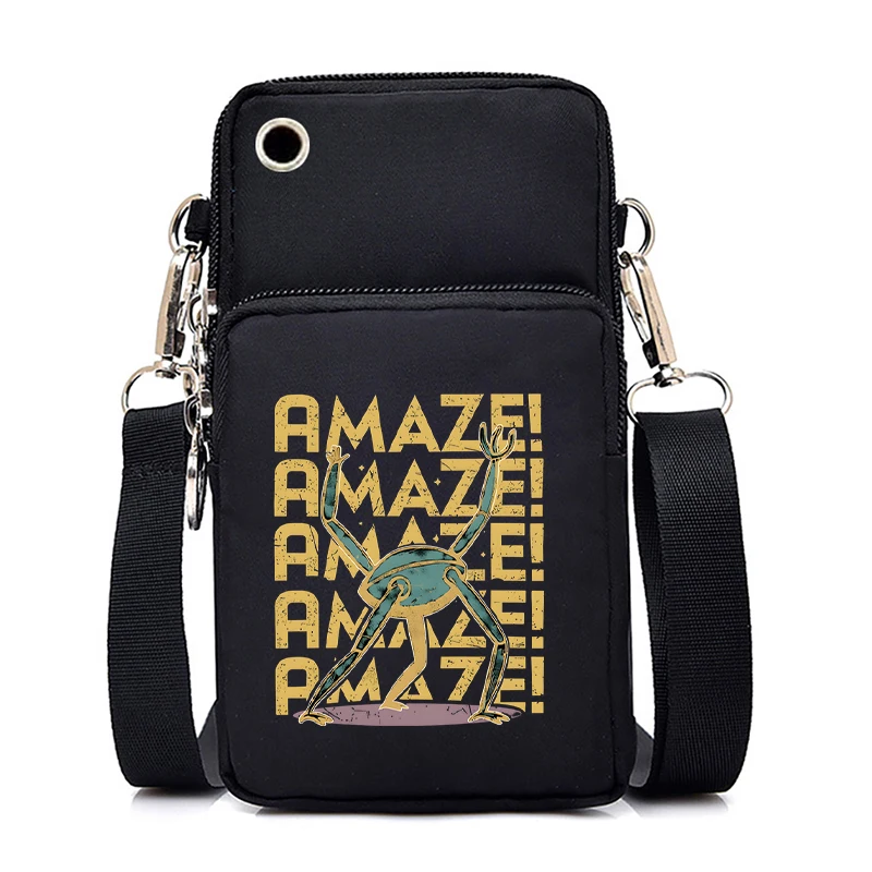 Movie Project Hail Mary Fist My Bump Graphic Purses and Handbags Fun Vintage Small Crossbody Bags for Men Women Girls Boys