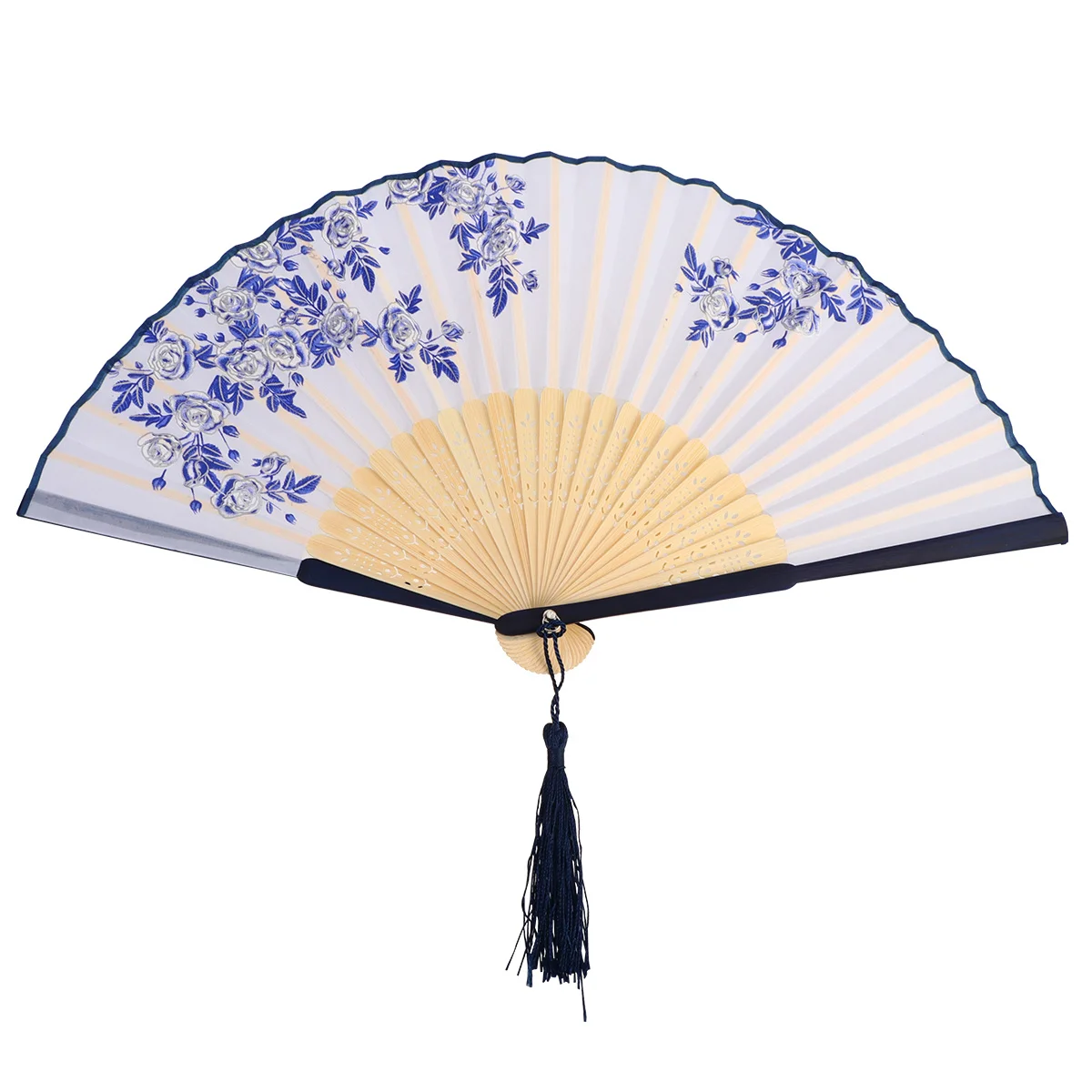 

Ornament Fan Creative Foldable Classic Chinese Style Dance Home Decor Unique Design Durable Long Lasting Good Gift Photo Props
