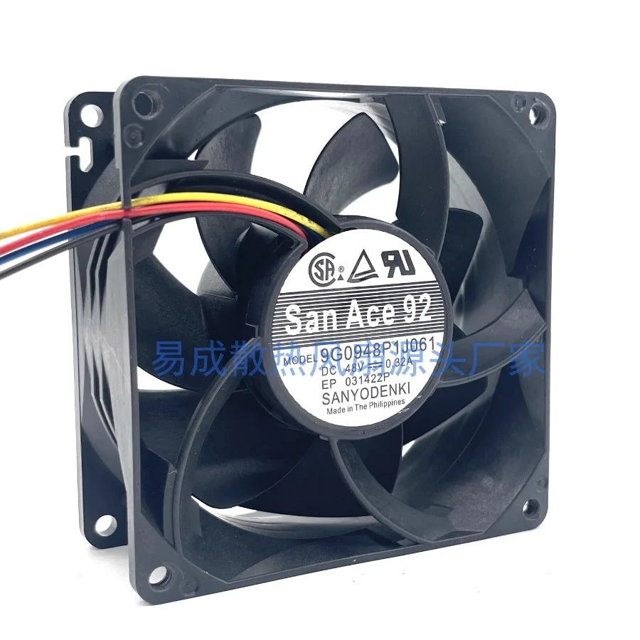 For Sanyo San Ace 92 9G0948P1J061 48V 0.32A 9025 4-Wire Cooling Fan