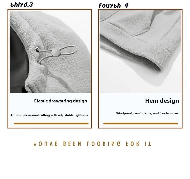 4XL Lamb Wool Jacket Autumn Winter New Solid Color Simplicity Thickened Warm Outdoor Sports Hooded Jacket Couple padded Clothing