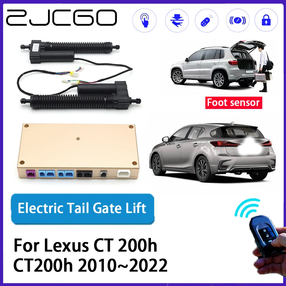 

ZJCGO Car Auto Trunk intelligent Electric Tail Gate Lift Automatic Tailgate Opener for Lexus CT 200h CT200h 2010~2022