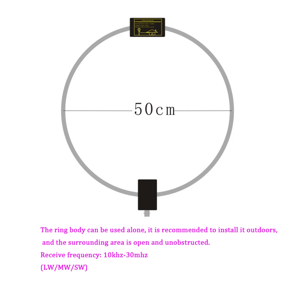 Haywave-ラジオおよびラジオアンテナ (ga508),0.5-30MHz (Hz10-khz),ga508,lw/mw/smart/-30KHz