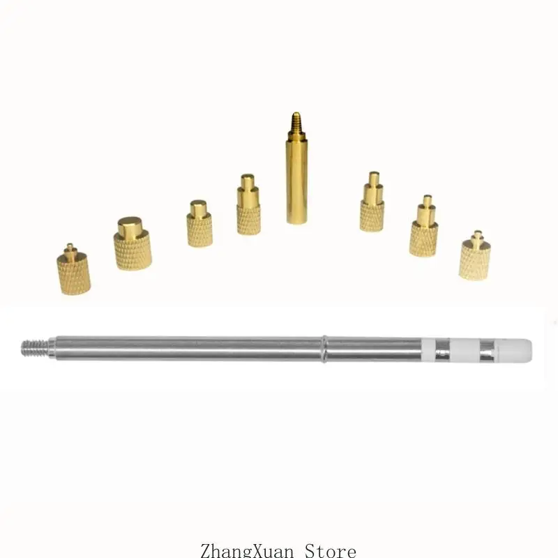

Hot Melting Brass Knurled Nut Insertion Tip Adapter M 8 for SH72 and SH73 3D Printed Parts Installation