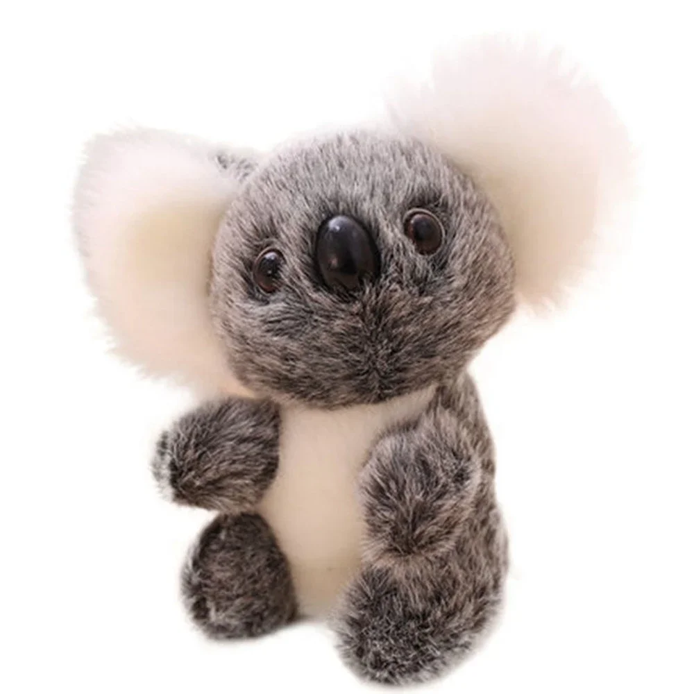 

14CM Cute Koala Plush Toy Small Solid Color Long Hair Super Soft Koala Doll Festive Gifts For Children Christmas Birthday Gifts