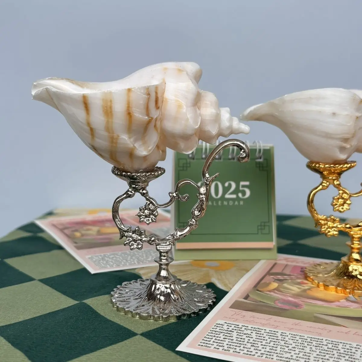 

Natural Seashell Wine Glass & Goblet, Creative Conch Cup for Romantic Ambiance and Coastal Home Decor