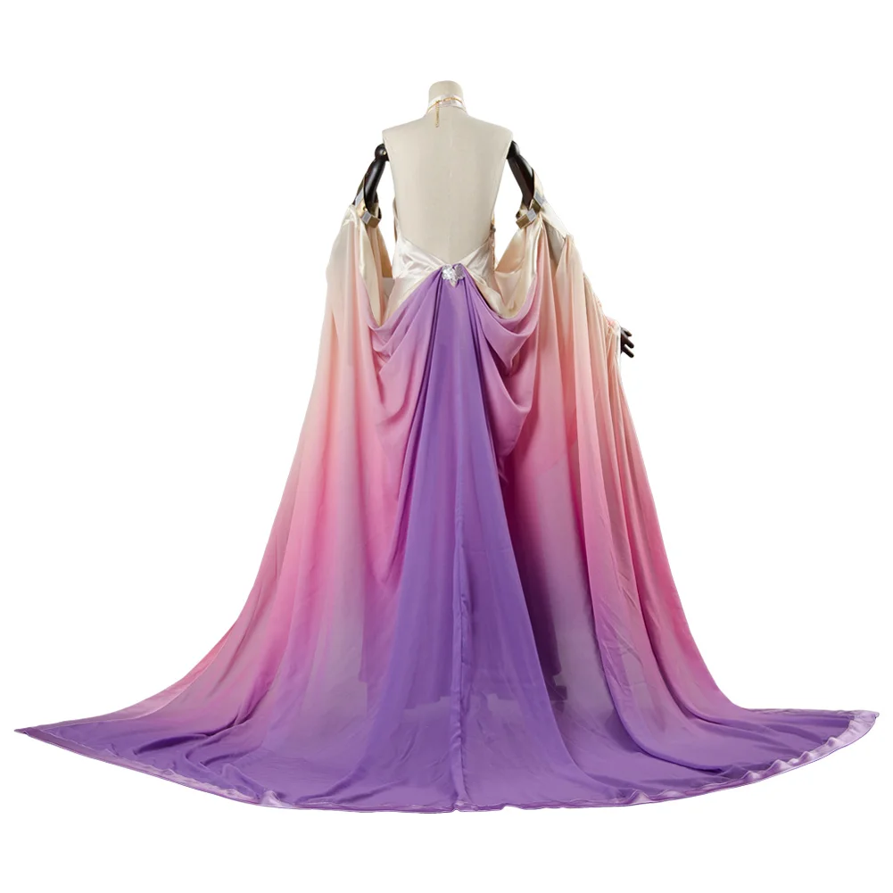 Padme Cosplay feminino para adultos, Encenação em Amidala, Vestido Lago, Filme, Batalha Espacial, Fantasia, Roupas extravagantes, Roupas de festa