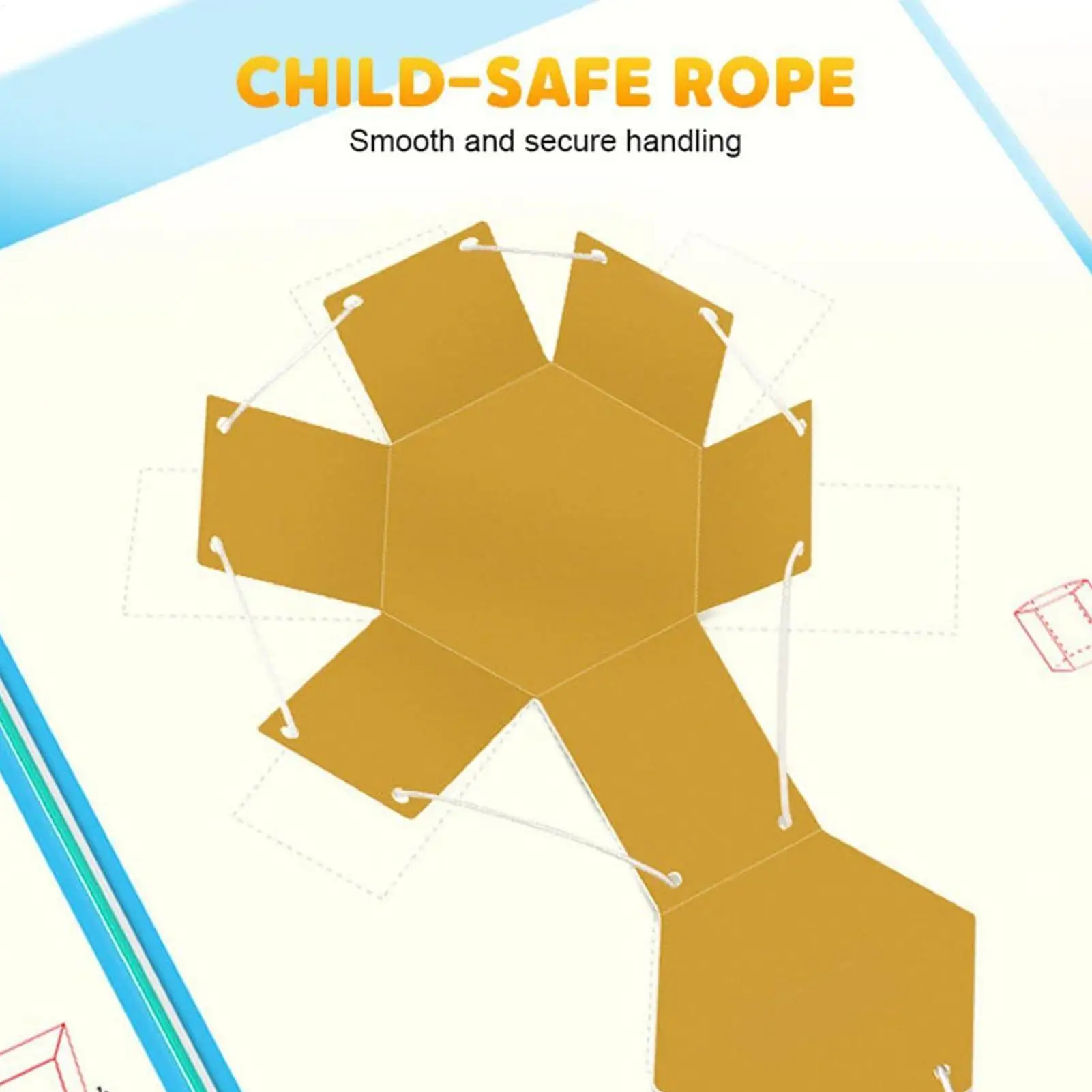 

Учебная книга по геометрии, детская 3D учебная книга по геометрии с тканой веревкой, инструмент для изучения математики, игра на логическое мышление для дома