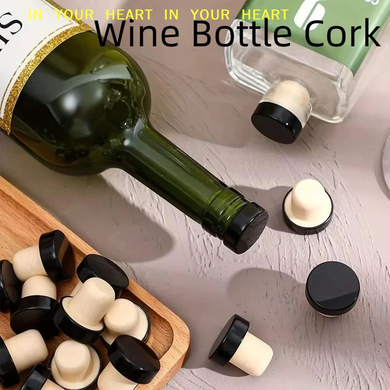 【X】5pcs Wine Bottle T-shaped Corks Reusable Sealing Plug for Extending Wine Freshness