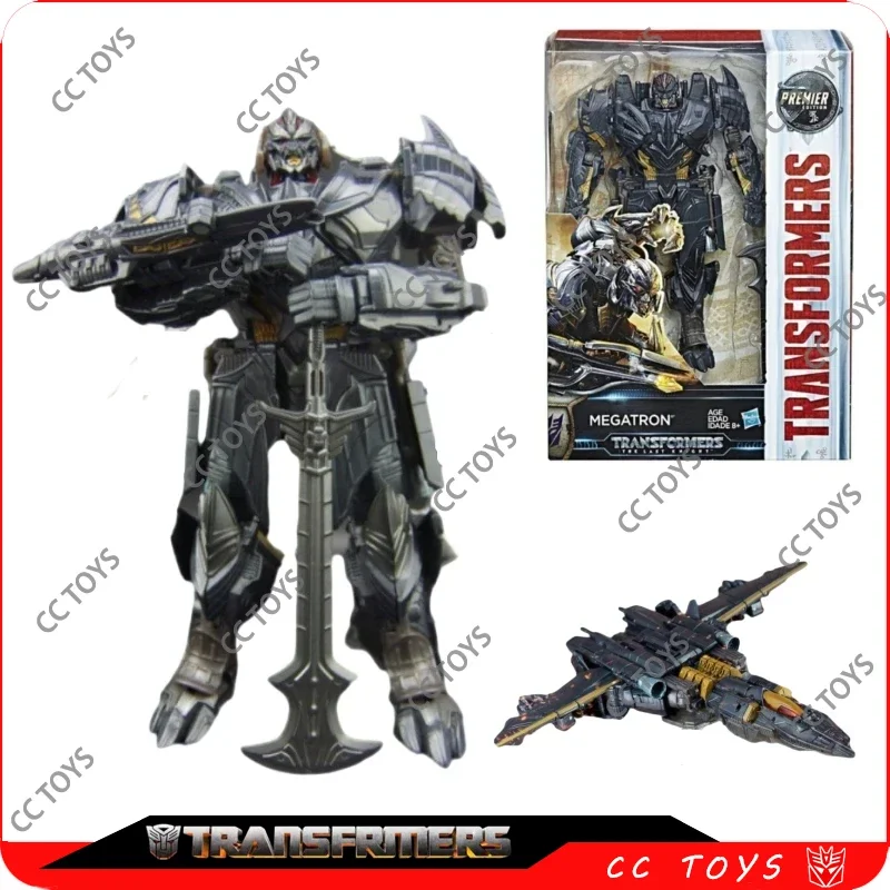 In stock Takara Tomy Transformers Toy The Last Knight Voyager Class Optimus Prime Megatron Hound Grimlock Action Figure Robot