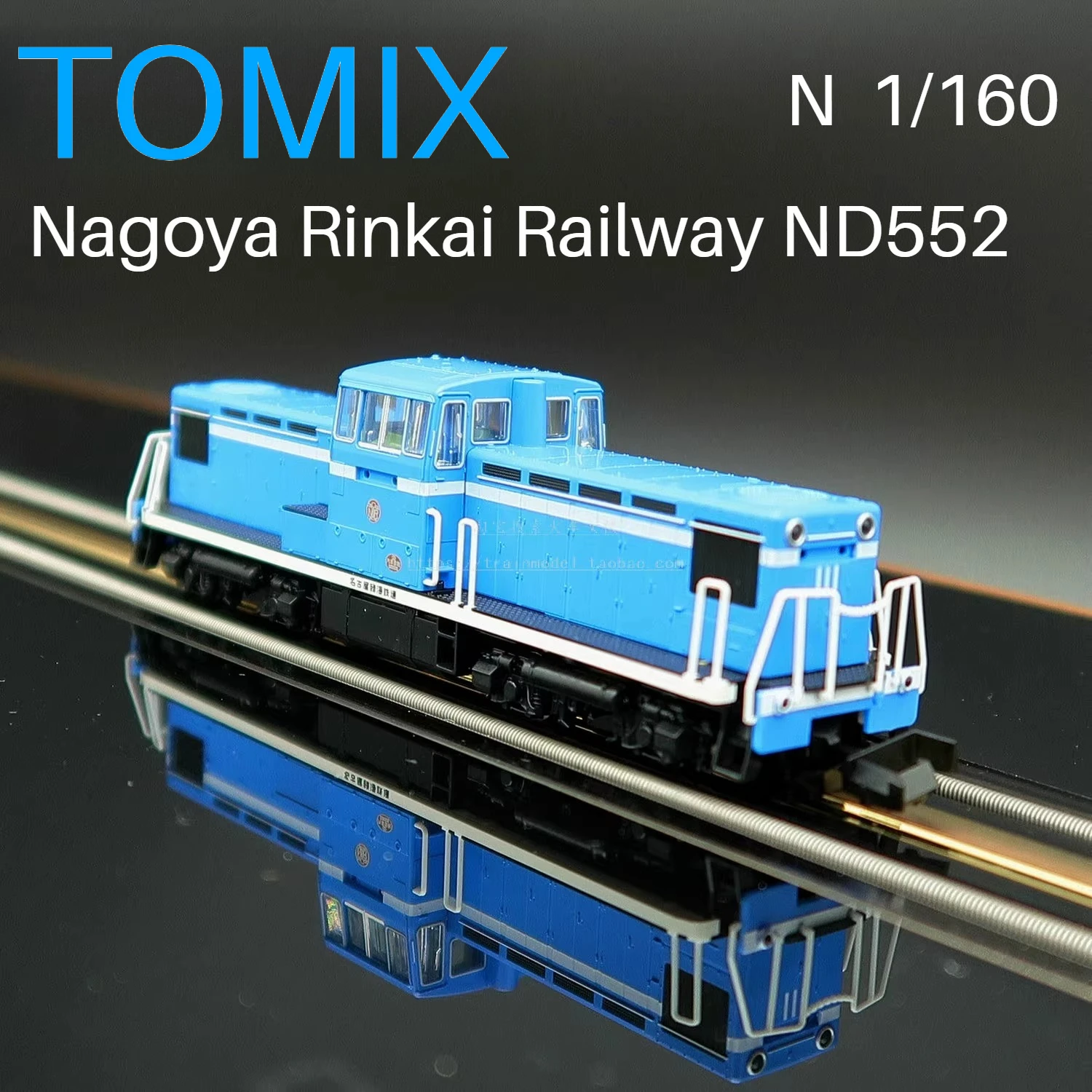 TOMIX N-Type 1/160 Toy Train ND552 Model 8612 Nagoya Rinkai Railway Blue Train Model Sandbox Ornaments Boys Toy Gift