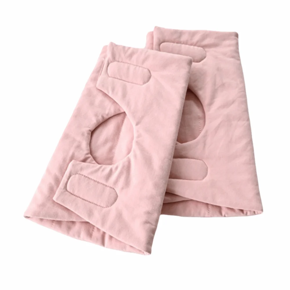 Soft Warm Knee Pad Warm Adjustable Thermal Leg Warmer Thickened Stretchable Winter Knee Brace for Old Cold Legs