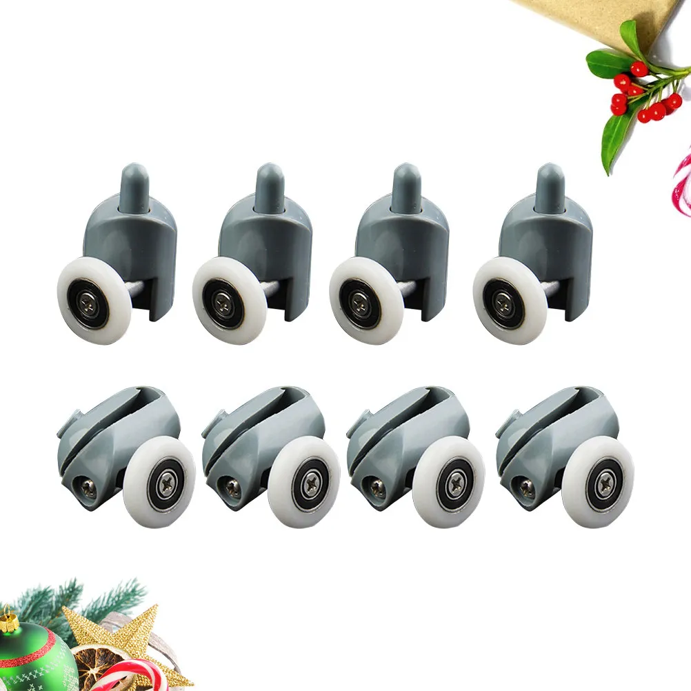 

Комплект из 12 роликов для душевой двери, 25 мм, сменные, для раздвижных душевых кабин, 6 верхних и 6 нижних роликов, для ванной комнаты