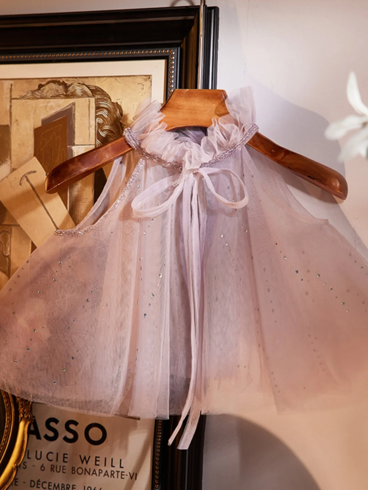 

Новая женская накидка-шаль с бантом ручной работы, свободного кроя, тонкая, короткая, верхняя одежда для женщин, весенний сезон