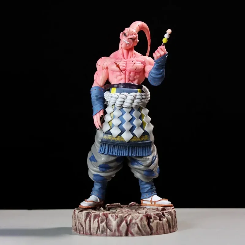 

30cm Dragon Ball Z Majin Buu Anime Figure Samurai Goku Super Saiyan 3 Figure Statue Figurine Model Doll Toys Christmas Gift