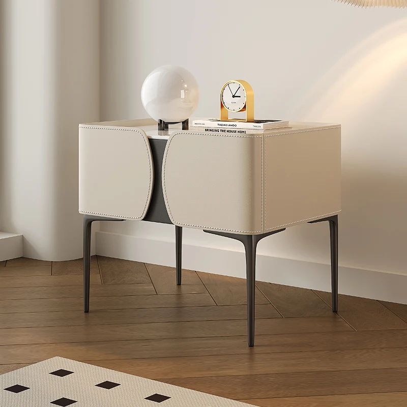 

m Creative Luxury Nightstands Unique Modern Aesthetic Simple Bedside Table Design Mesitas Noche Dormitorio Bedroom Furniture