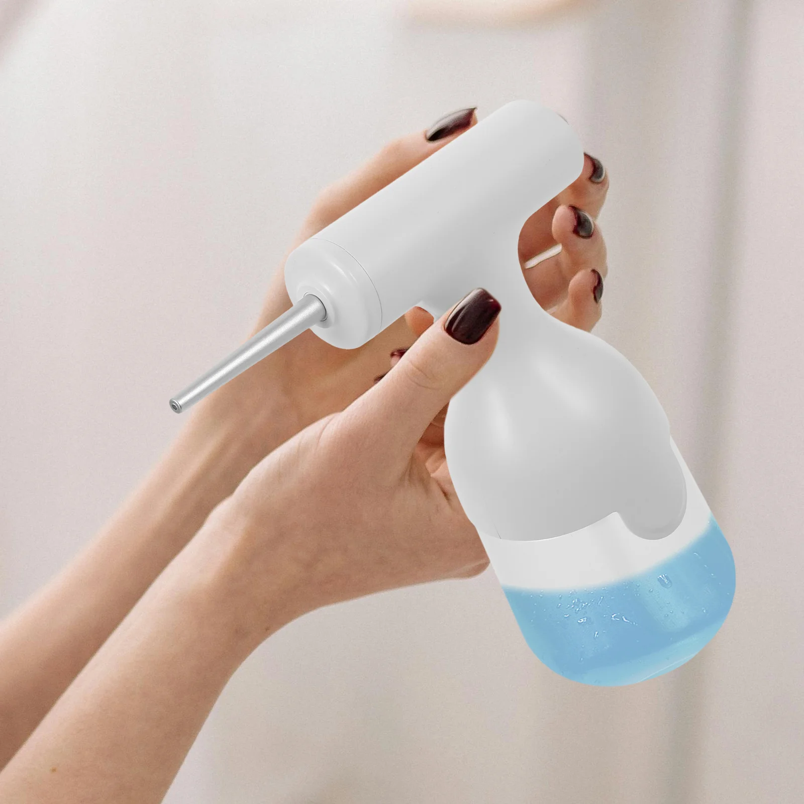 

Electric Foam Maker White Multi Functional Foaming Machine Facial Cleanser Tool Bubbling Supply For Face Wash Shampoo Shower Gel