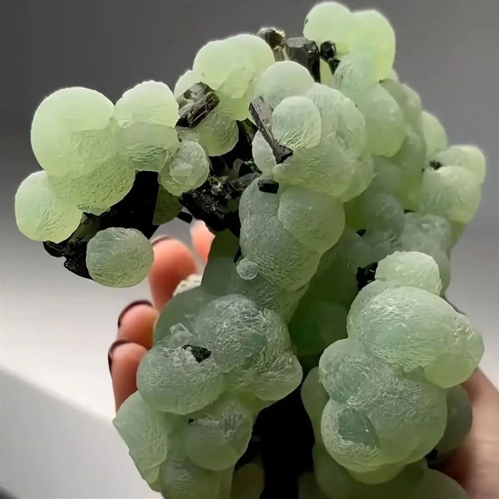 Spécimen d'agate de raisin vert naturel, cristaux véritables, minéraux bruts, décoration d'intérieur, Feng Shui, chakra spirituel, pierre de guérison Reiki