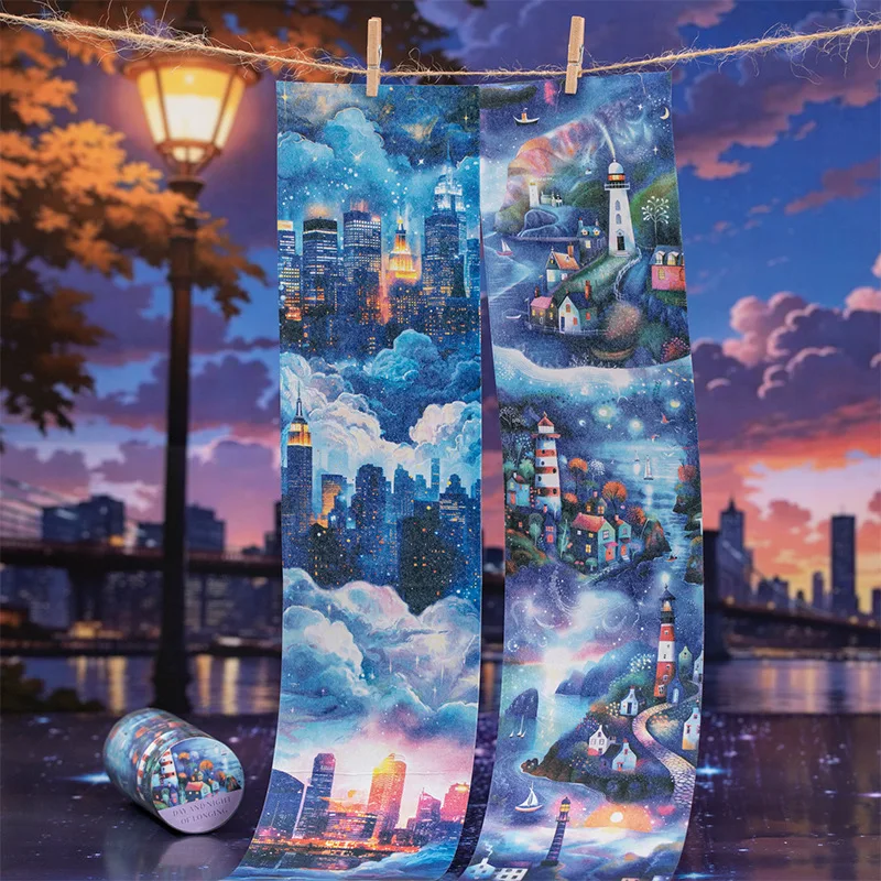 

1pcs/1lot Decorative Adhesive Tapes The days and nights of longing Masking Tapes Scrapbooking DIY Paper Japanese Stickers