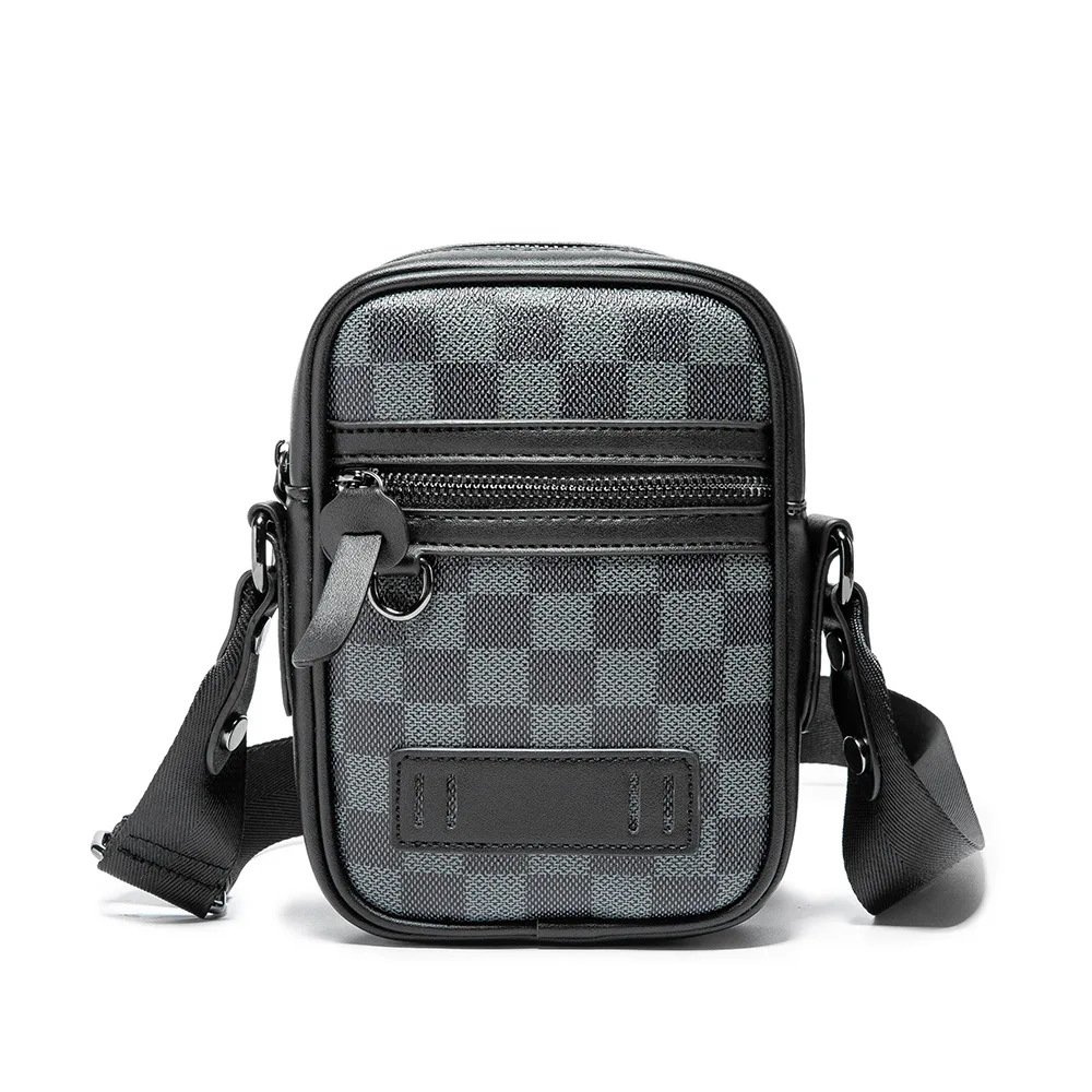 Modische Herren-Umhängetaschen, Lässige Mini-Reise-Schultertasche, Herren-Umhängetasche, Weiche Leder-Clutch, Multifunktionale Kameratasche – Detail 19