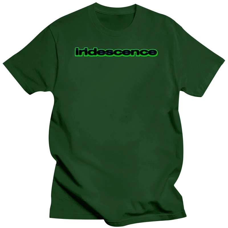 Brockhamsilice-T-shirt unisexe à manches courtes, avec logo irisé, taille S 3XL