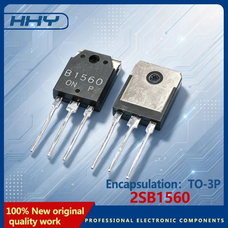 10pcs  2SB1560 150V 10A package TO-3P audio amplifier pair tube