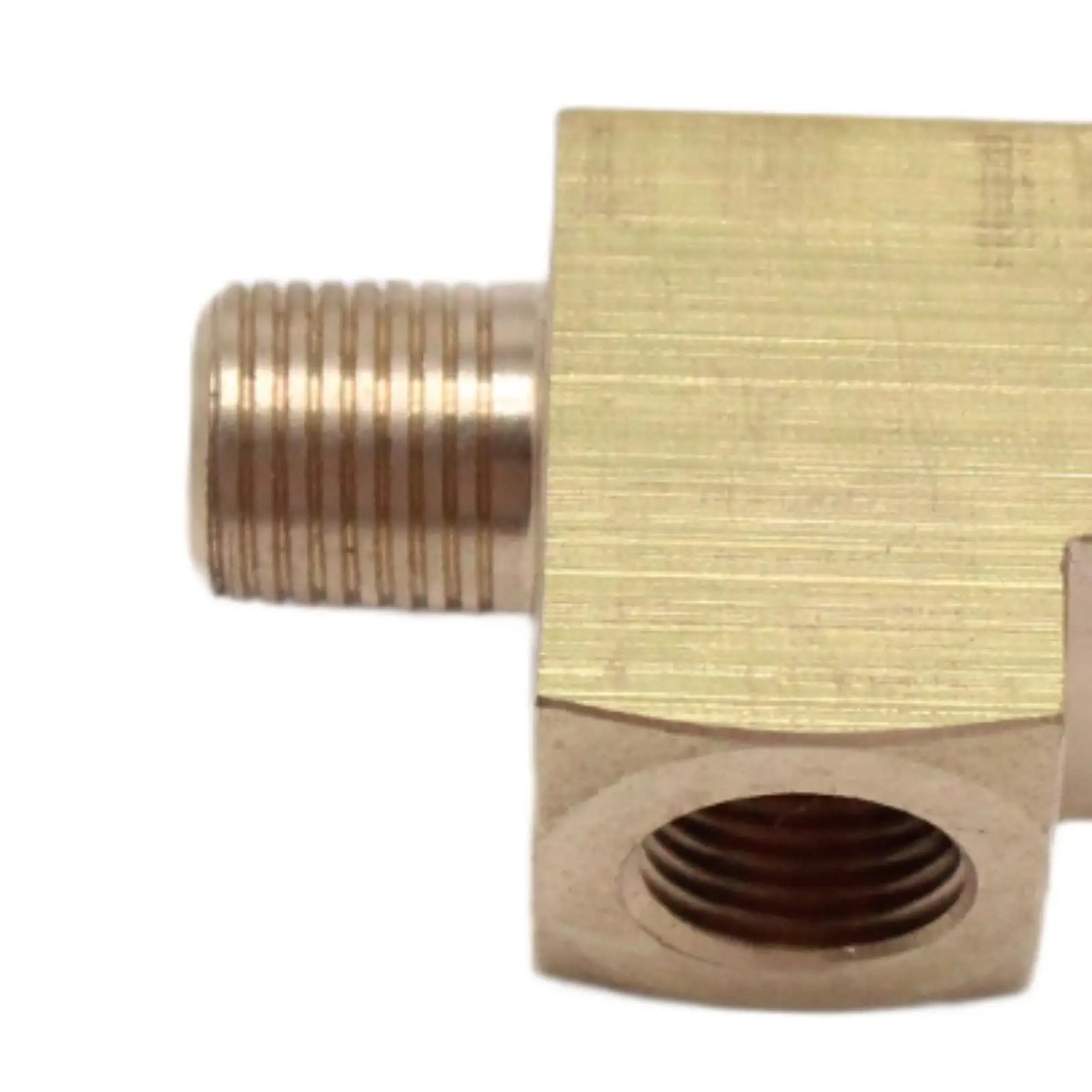 M10x1 Oliedruksensor T-stuk Adapter Slang T-fittingen Messing T-stuk Messing
