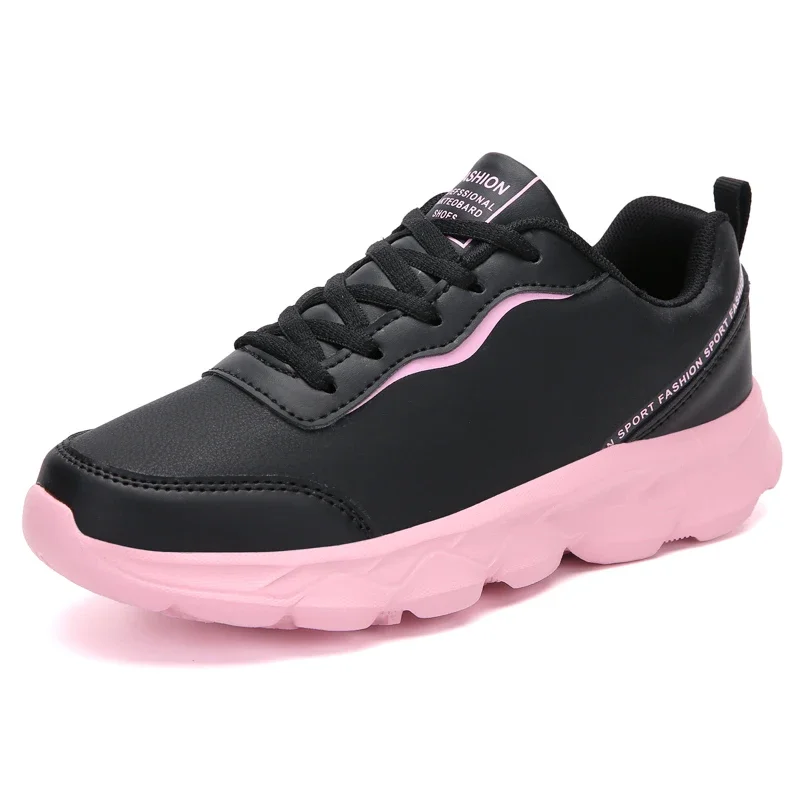 

Spring Autumn Women Travel Comfortable Running Sneakers Pink Black Lady Casual Sport Training Fitness Shoes