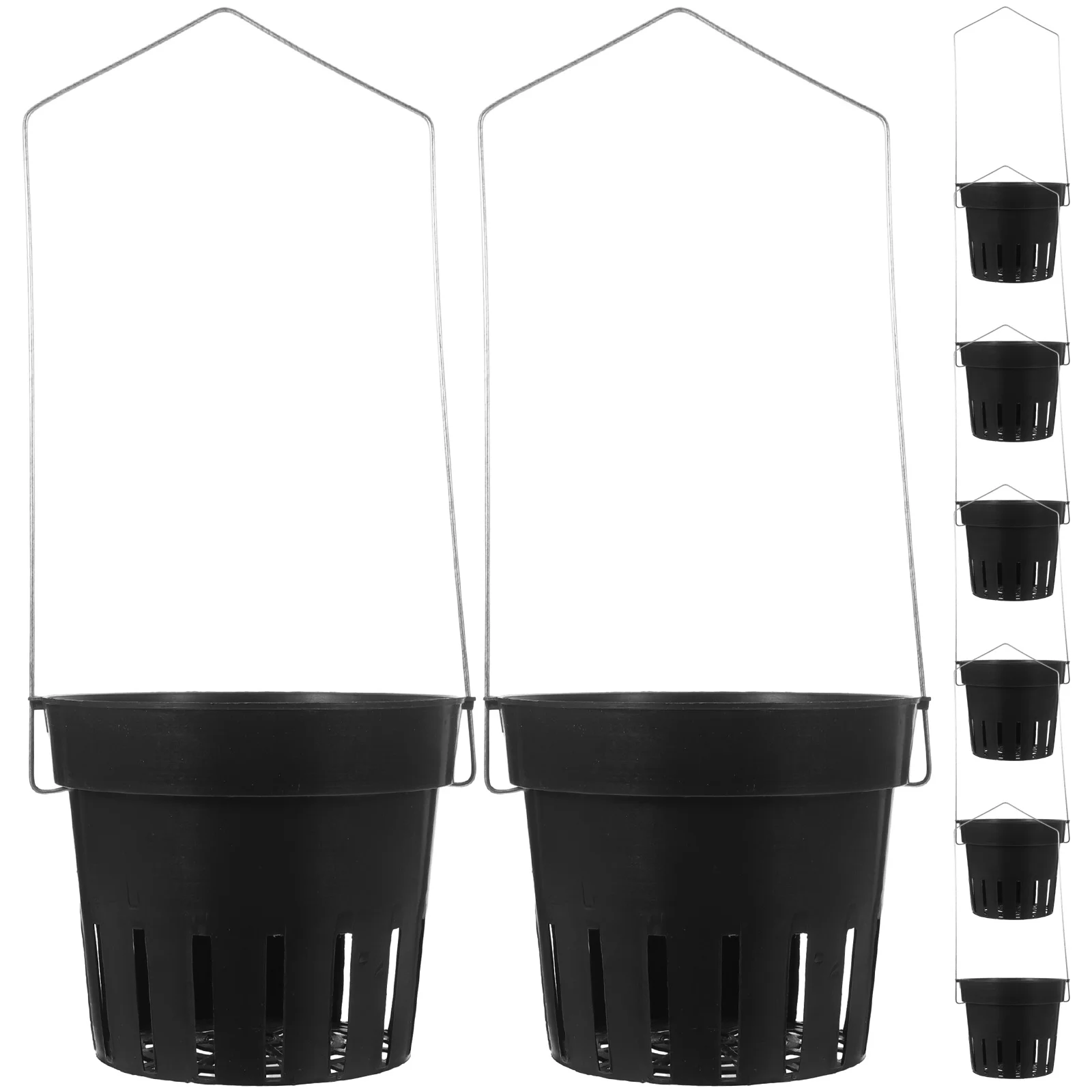 

8Pcs Root Control Wall Hanging Plant Holder Balcony Flowerpot Indoor Outdoor Succulent Planters Indoor Hanging Planters