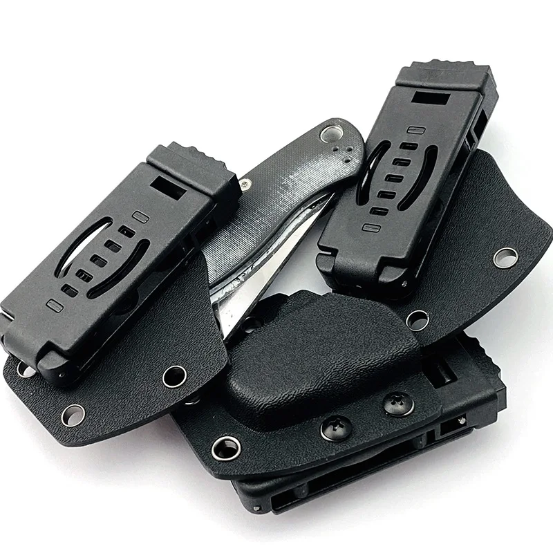 Custom K Sheath Waist Belt Clip for Spyder Paramilitary 2 C81 Para 2 Folding Knife Grip Outdoor Tool Holder