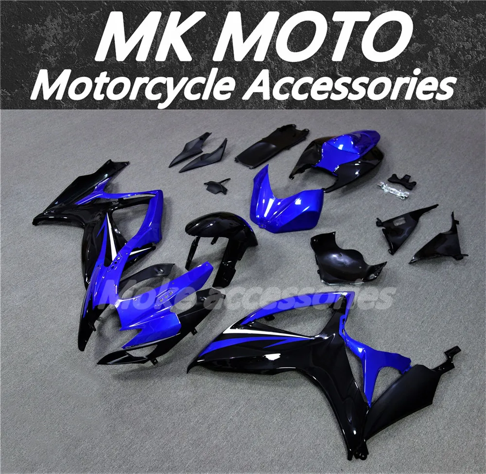 

Motorcycle Fairings Kit Fit For gsxr600/750 2006-2007 Bodywork Set 06-07 High Quality ABS Injection New Blue Black