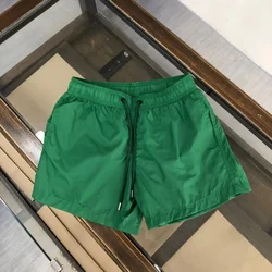 Men's Summer Beach pants Solid color Quick drying Pockets on the side and back leisure time fashion shorts