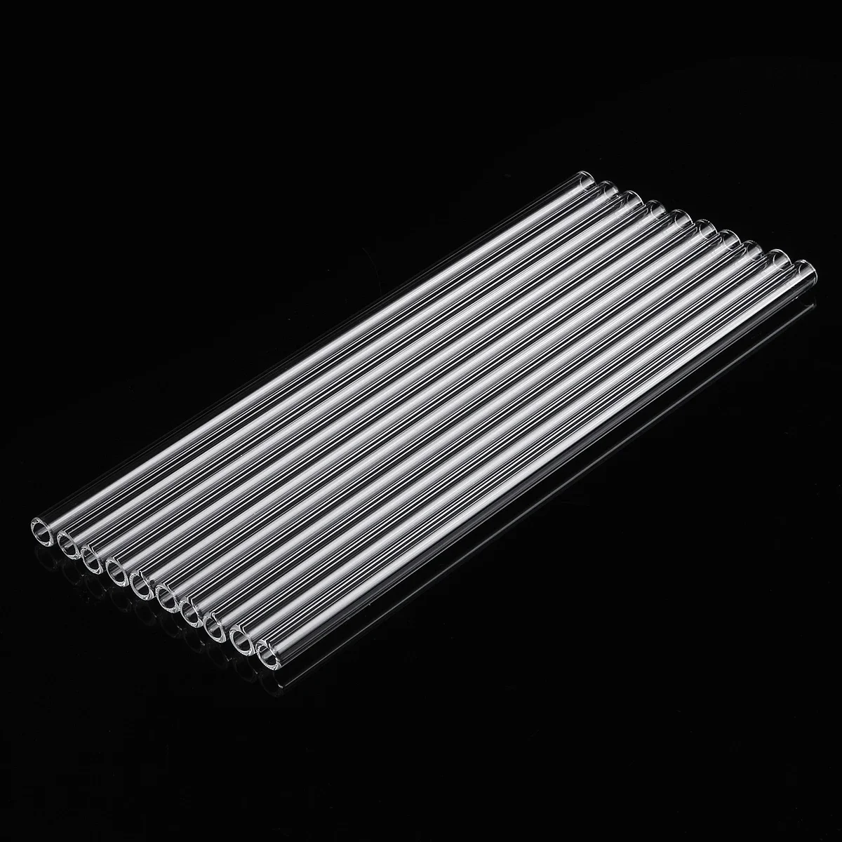 10Pcs/Set Blowing Tubes Non-one-time 200mm Long Thick Wall Laboratory Test Tube New Transparent Pyrex Glass School Lab Supplies view 6