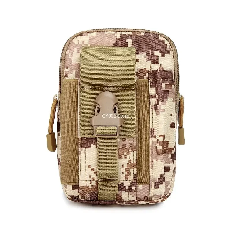 Bolsa de teléfono móvil multifunción para hombre, riñonera táctica para exteriores, paquete militar EDC, herramientas de trabajo, senderismo, caza