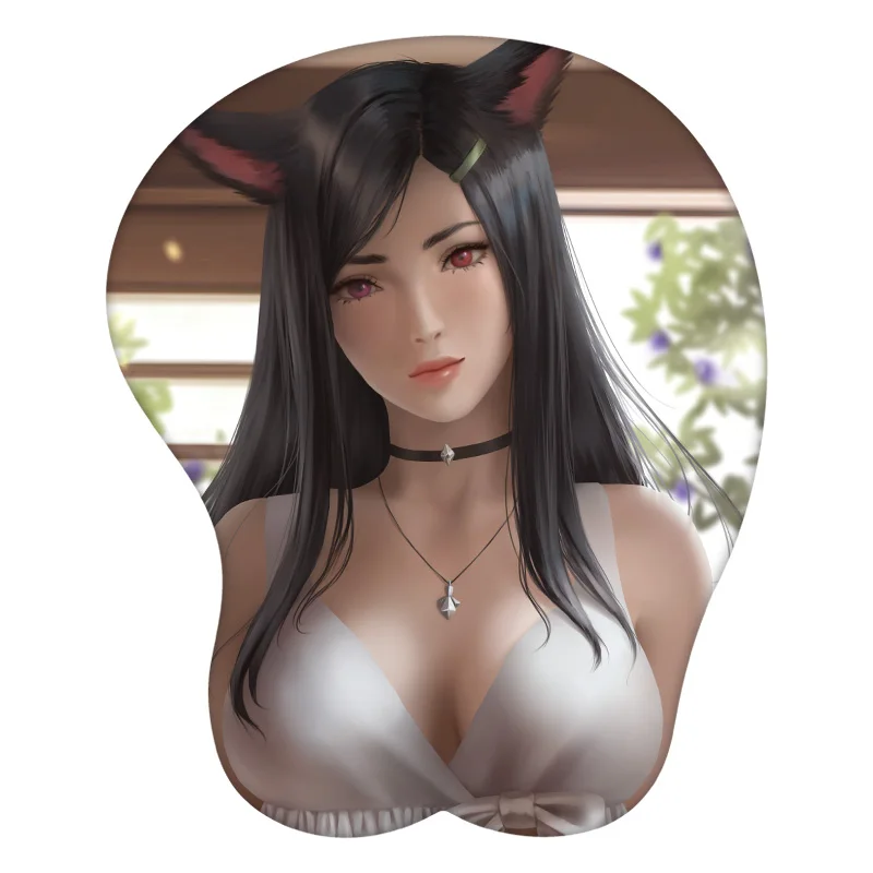 

Miqo'te Cat Ear Niang Final Fantasy Anime 3D Mouse Pad Wrist Rest Desk MousePad Mat Gamer Accessory